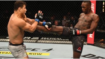 Image of Israel Adesanya and Paulo Costa via Twitter: @UFC