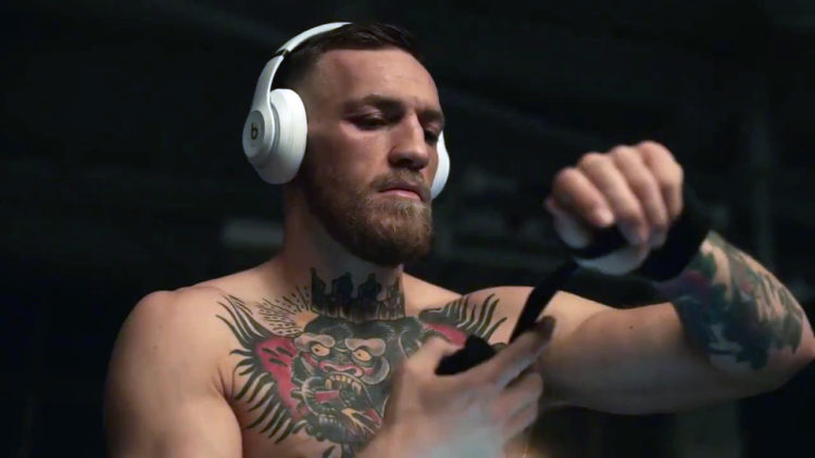 Conor Mcgregor Listening Music