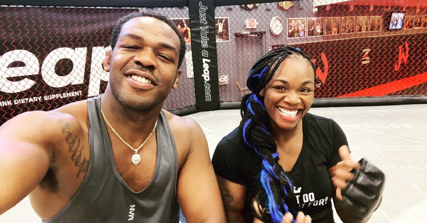 Claressa Shields Begins Prep For MMA Debut By Training With Jon Jones (VIDEO) | MiddleEasy
