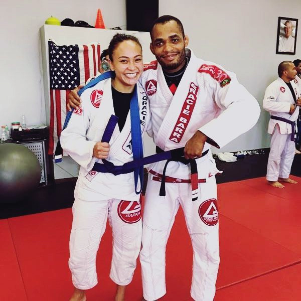 Michelle Waterson BJJ Purple Belt