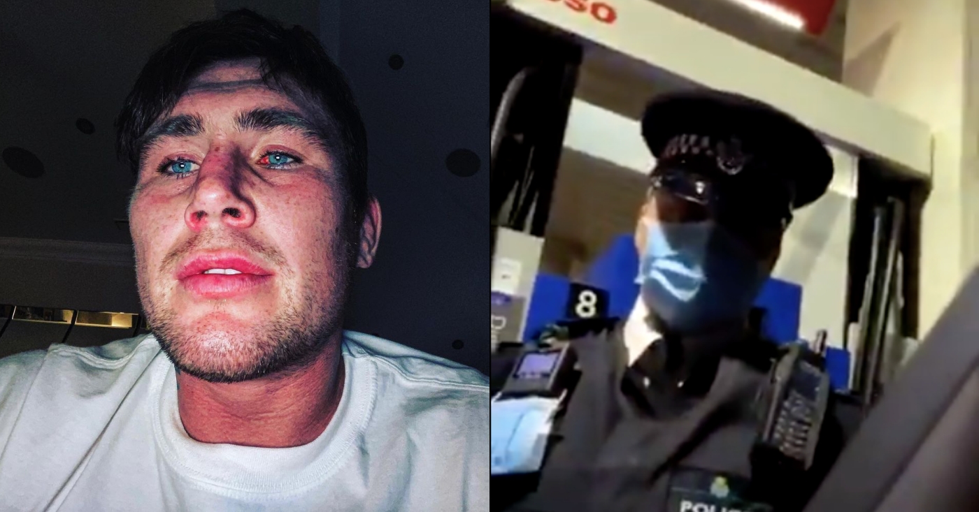 Darren Till Has Altercation With Police Over Mask Regulations (VIDEO)