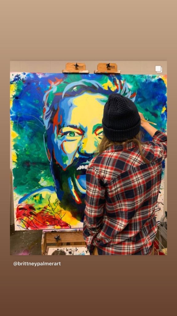 Palmer Conor Mcgregor Painting