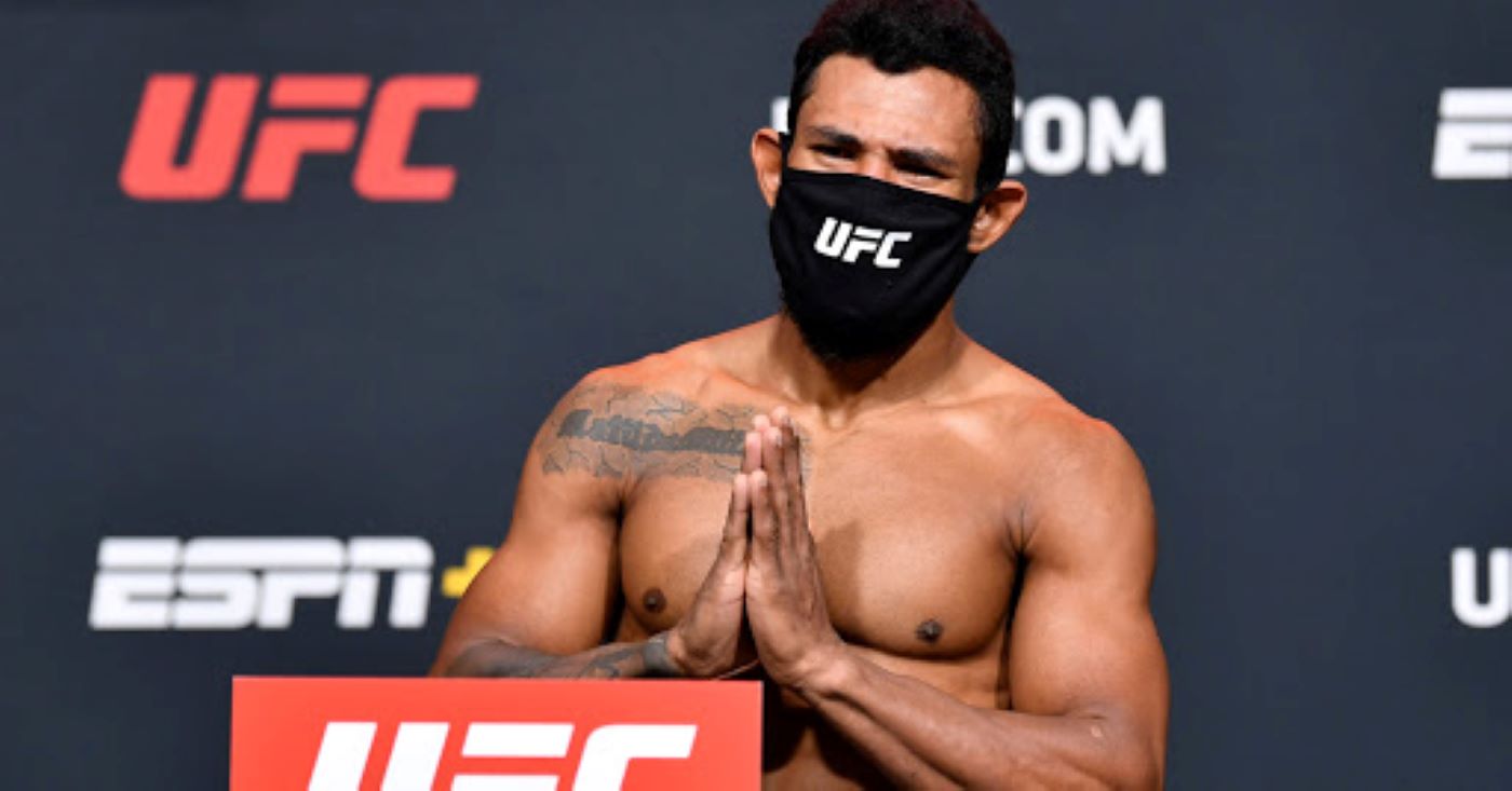 Rafael Alves Says Eating Salmon Played Role In Historic Weight Miss For His Fight At UFC Vegas 19