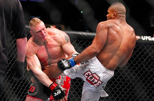 Alistair Overeem Liver Shot