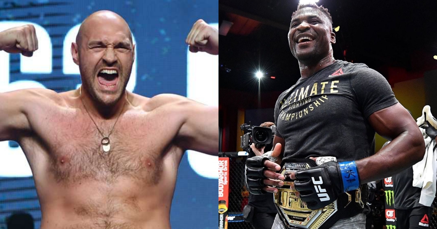 tyson fury warns ugly dosser francis ngannou   gypsy king power