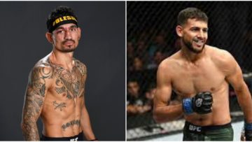 Max Holloway and Yair Rodriguez images via Twitter