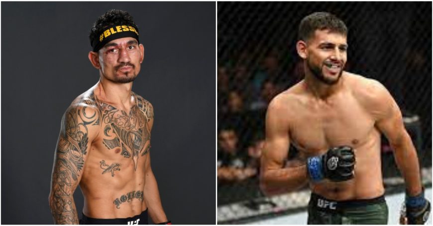 Max Holloway and Yair Rodriguez images via Twitter