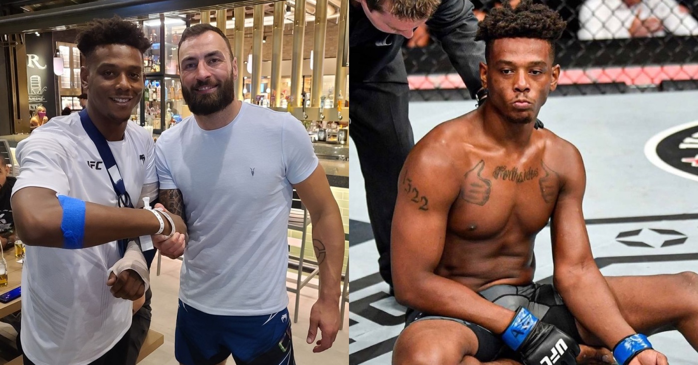 Jamahal Hill Parties With Paul Craig After Ufc 263 Dislocated Arm Says Elbow Is Rock Solid Middleeasy