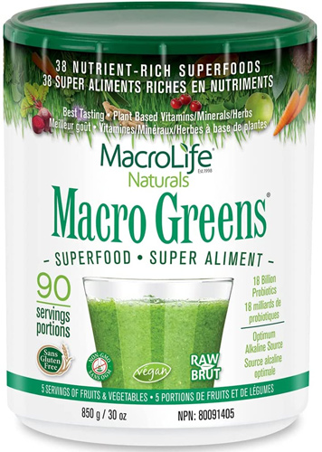 MacroLife Naturals Macro Greens Powder