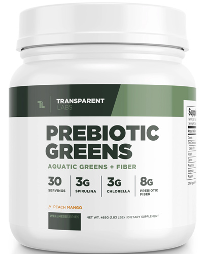 Transparent Labs Prebiotic Greens