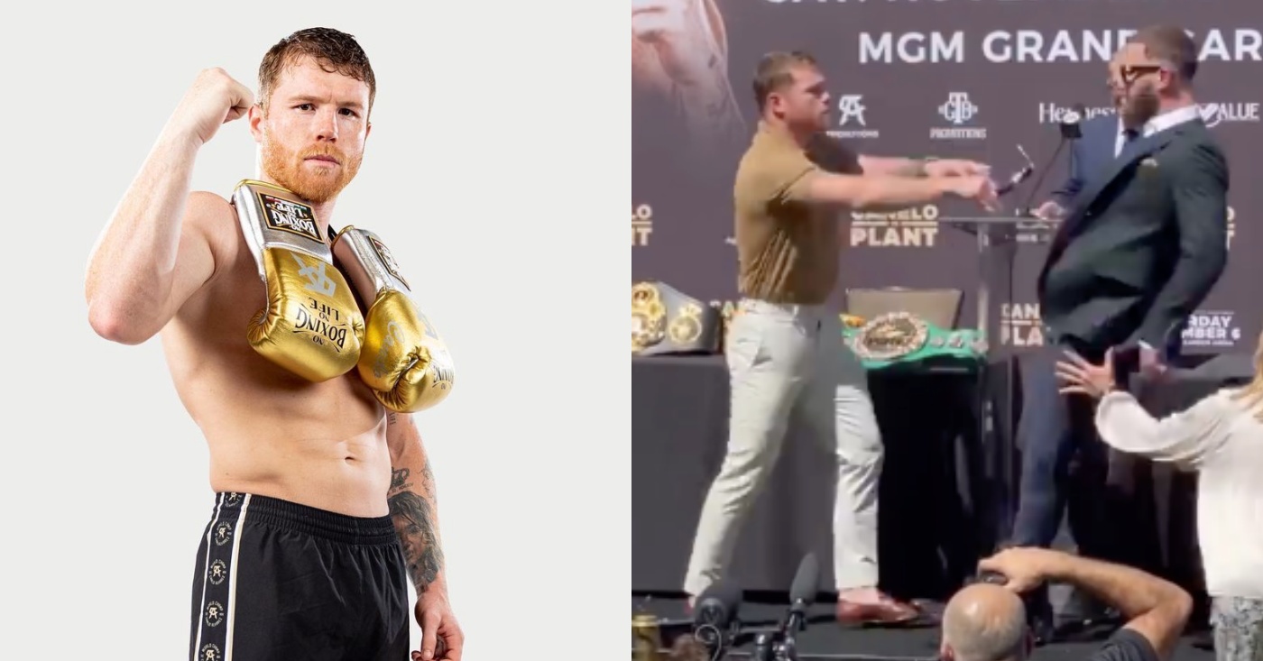 Canelo Alvarez ‘Insecure’ Caleb Plant Crossed The Line By Talking