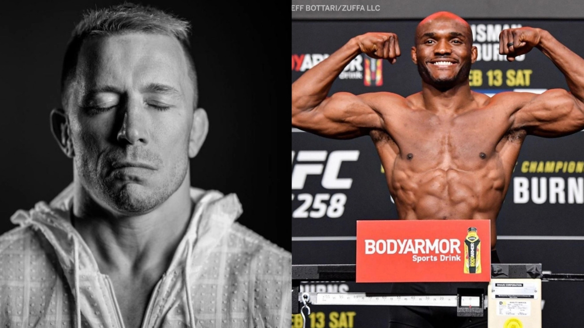 George St-Pierre Says Kamaru Usman Is The Best Fighter Right Now, Talks ...