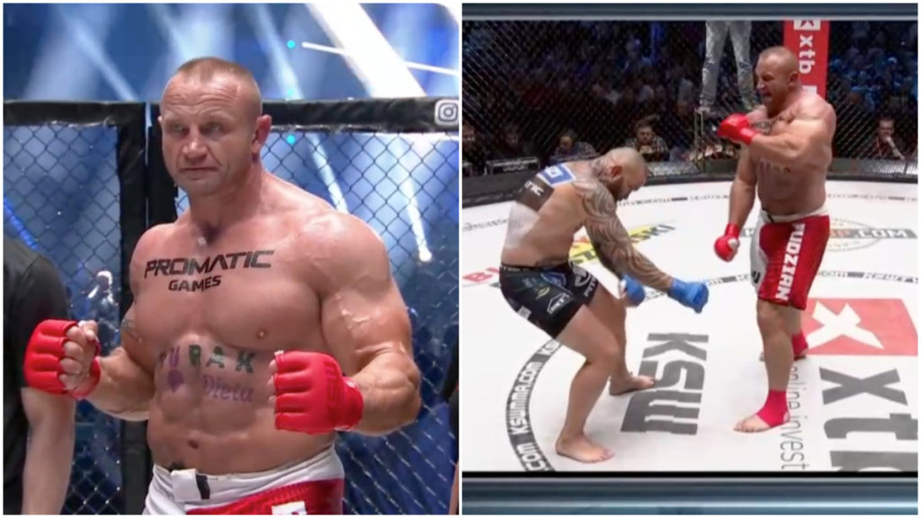 Mariusz Pudzianowski Knocks Out Michal Materla With Deadly Uppercut Ksw 70 Results Highlights