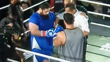 Iranian Hulk Get Beaten By Kazakh Titan