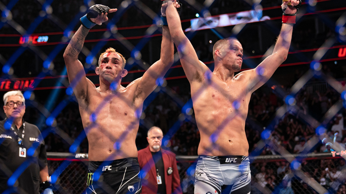 MMA Pros, Media React To Nate Diaz's Submission Win Over Tony Ferguson ...