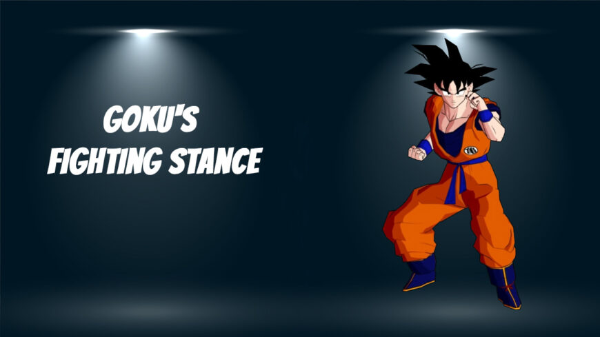  Goku Fighting Stance ¿Qué tipo de artes marciales usa Goku?