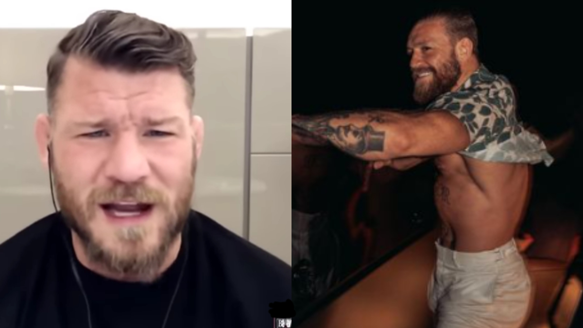 Conor Mcgregor Claims He Was Simply Acting When He Threatened To Cave Michael Bisping S Head