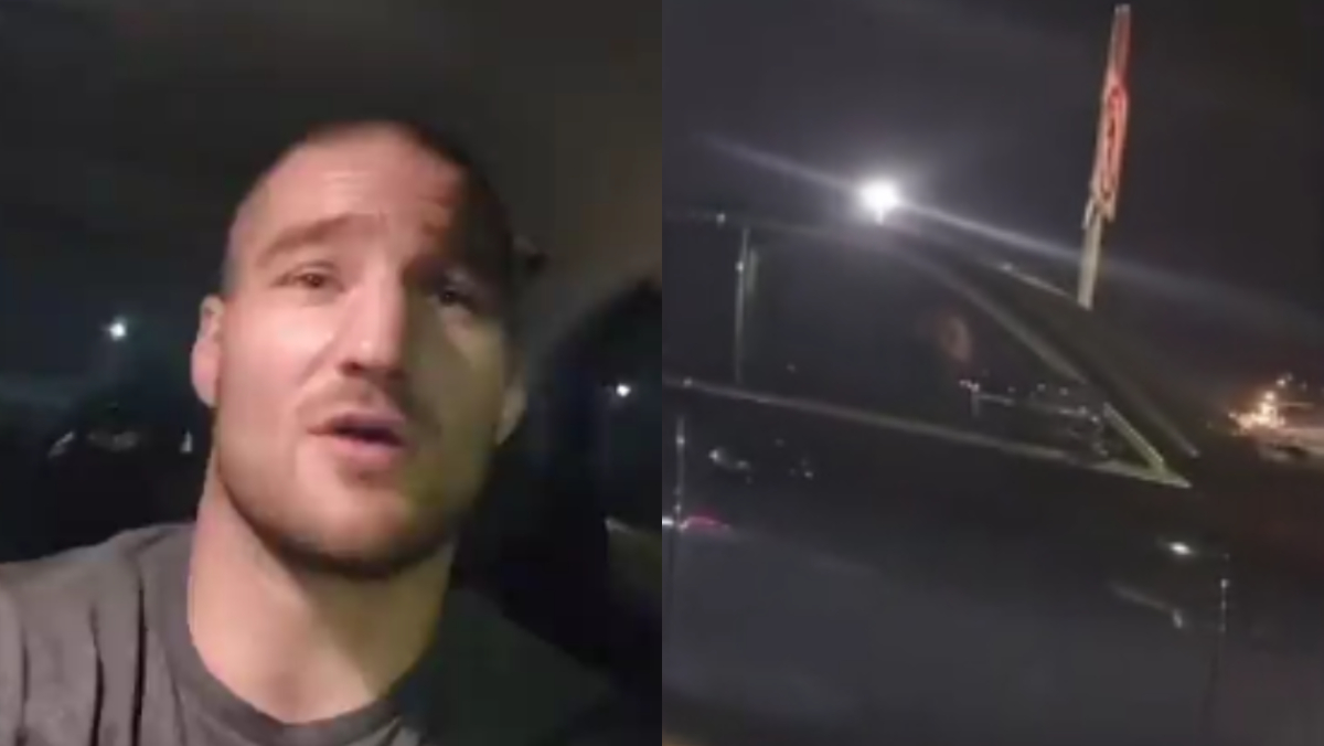 Sean Strickland Involved in Another Road Rage Incident Weeks Away From