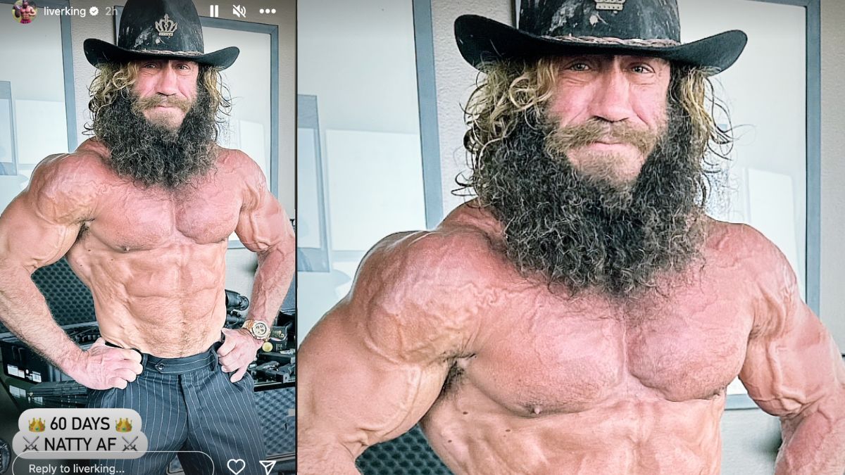 Liver King Looks Absolutely Jacked After Being ‘Natty Af’ For 60 Days ...