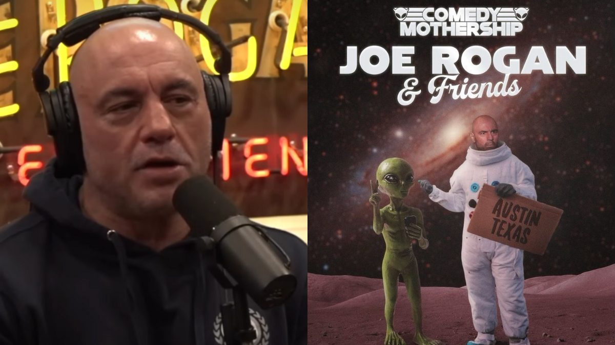 Joe Rogan Appears At His Comedy Club While Drunk And High