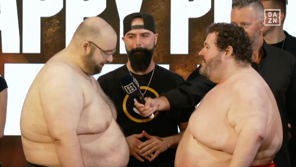 YouTube Boxers Who Weighed 800 lbs Combined Stink During Faceoff At ...