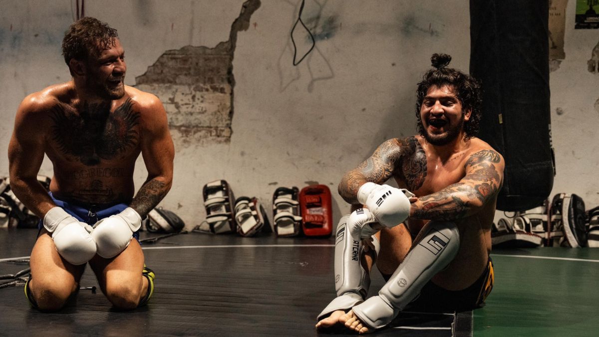 Photos Conor McGregor Reunites And Trains With Dillon Danis MiddleEasy