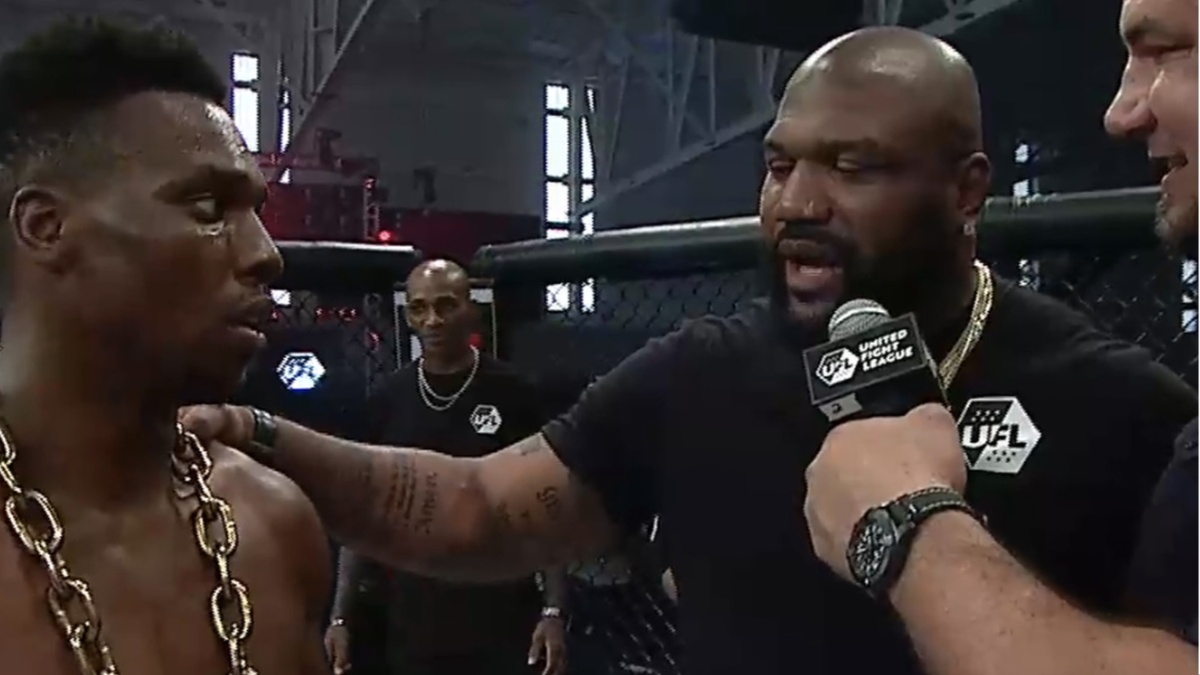 Quinton 'Rampage' Jackson Was Initially Apprehensive of His Son, Raja