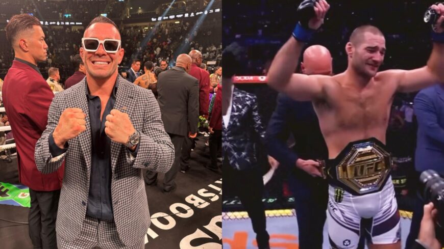 Colby Covington and Sean Strickland