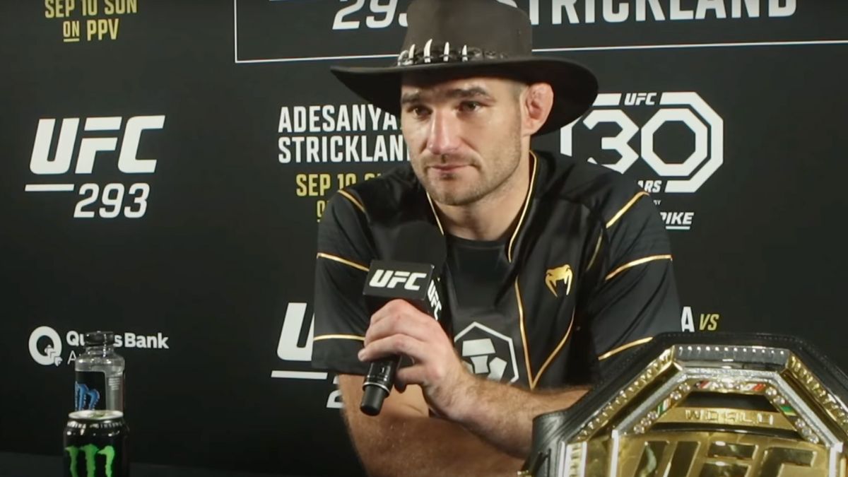 Sean Strickland Criticizes Israel Adesanya's UFC 293 Performance, Talks ...