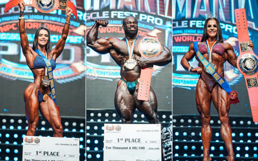 2023 Romania Muscle Fest Pro Results
