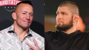Georges St Pierre And Khabib
