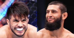 Henry Cejudo And Khamzat Chimaev Olympics