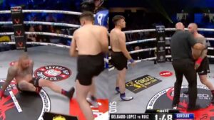 Bkfc Fighter Snaps Ankle