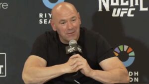 Dana White Talks Black Spot In Brian