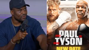 Francis Ngannou Predicts Jake Paul Vs Mike Tyson