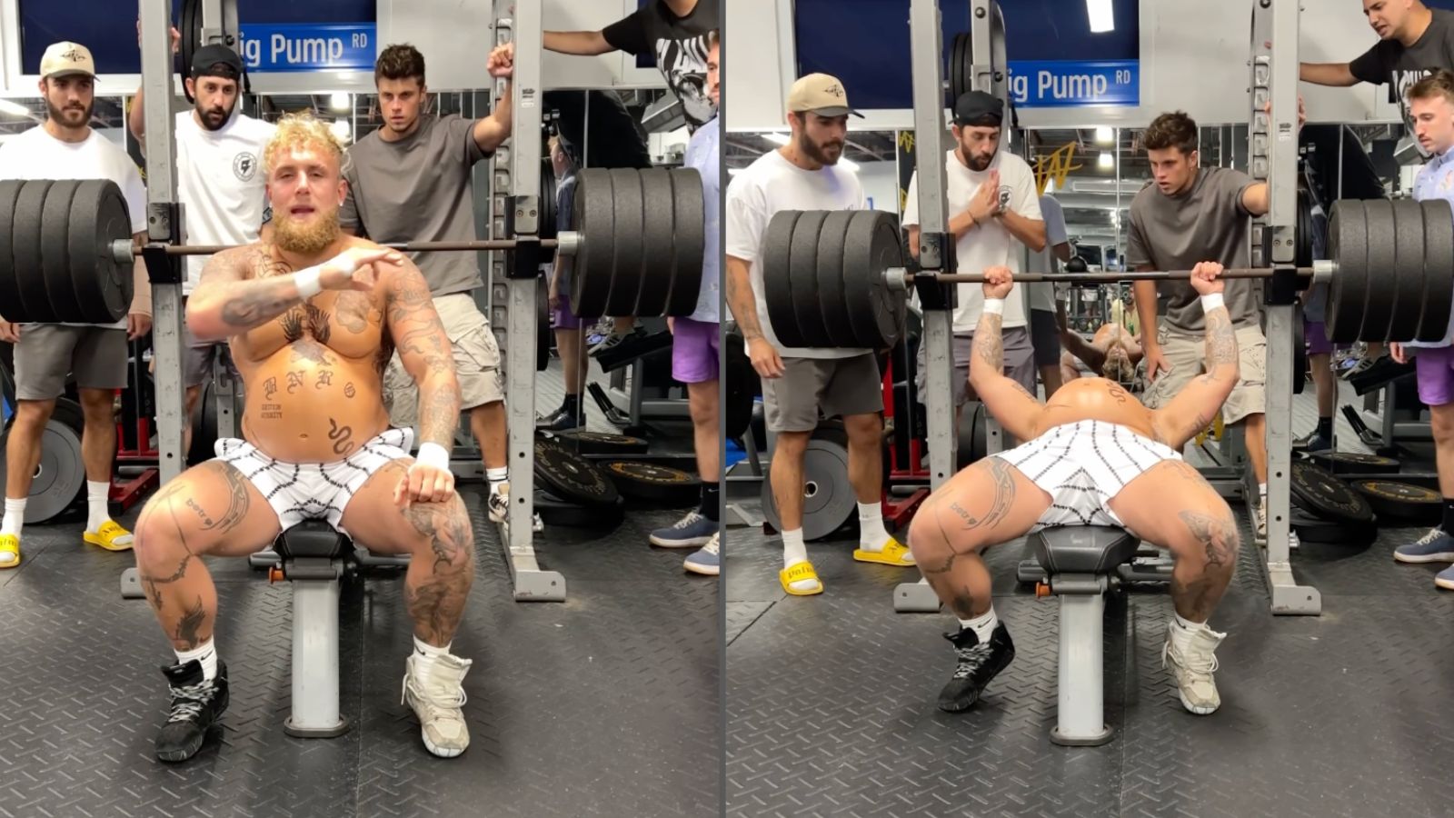 Jake Paul’s Belly Sparks Concern After Odd Workout Video Before Mike ...