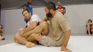 Khamzat Chimaev And Luke Rockhold Grappling