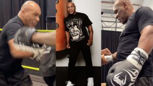 Mike Tyson Crushing Pads