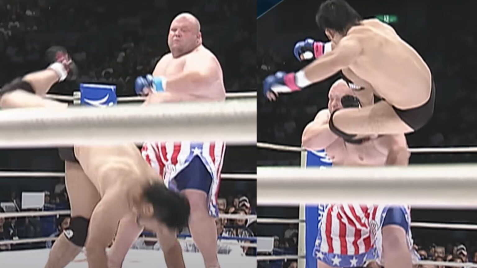 Butterbean's Disastrous MMA Debut in Pride FC Ends with Drop Kick and ...