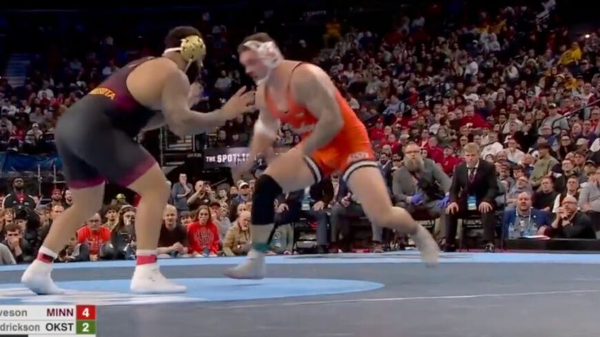 Wyatt Hendrickson Takes Out Gable Stevenson