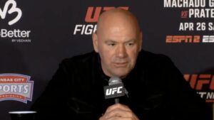 Dana White Talks Arena Events