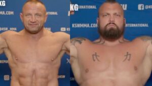 Eddie Hall And Mariusz Pudzianowski