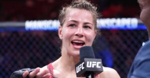 Exclusive Jasmine Jasudavicius Predicts Fight Of The Night With Jessica Andrade Talks Shevchenko Vs Fiorot And Zhang Weili S Rumored Move Up To 125