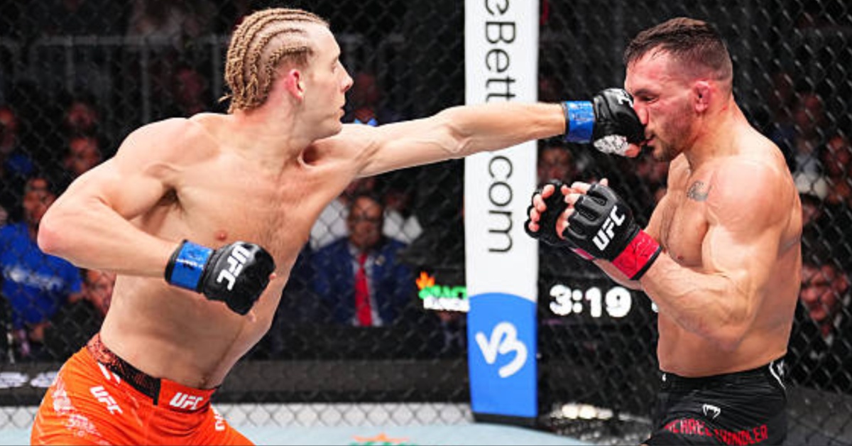 Paddy Pimblett Bloodies Michael Chandler En Route to Third-Round TKO - How To Make Paddy Pimblett In Ufc 4
