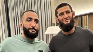 Khamzat Chimaev Mocks Belal Muhammad
