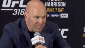 Dana White Talks Jones Vs Aspinall Drama