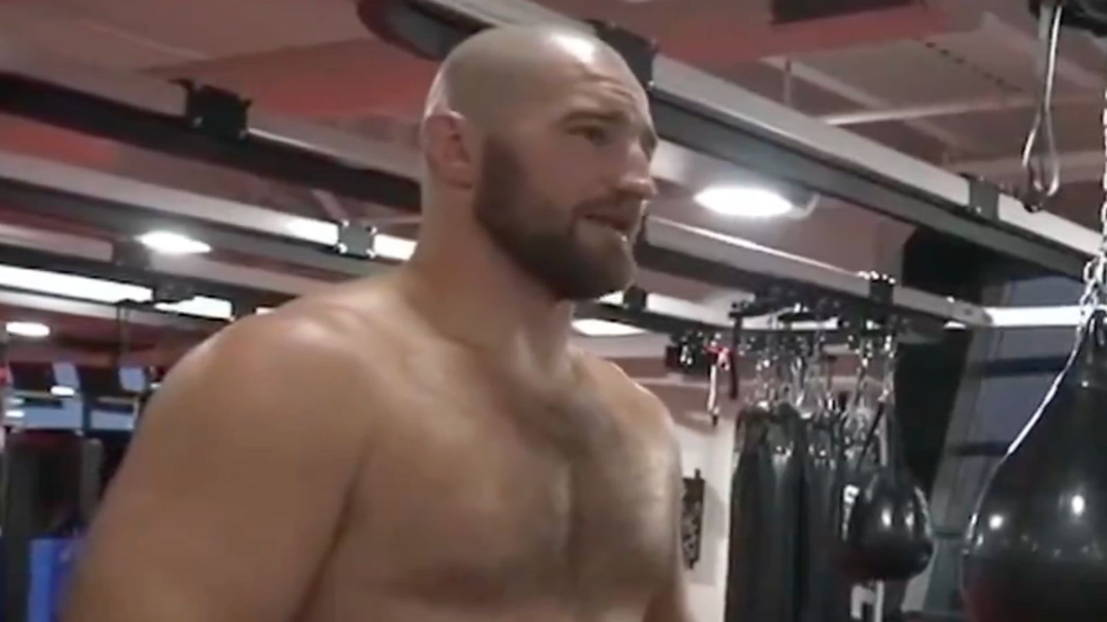 Sean Strickland Says 'Aspinall Sucks, Dude' Following Eye-Poke Stoppage Against Ciryl Gane