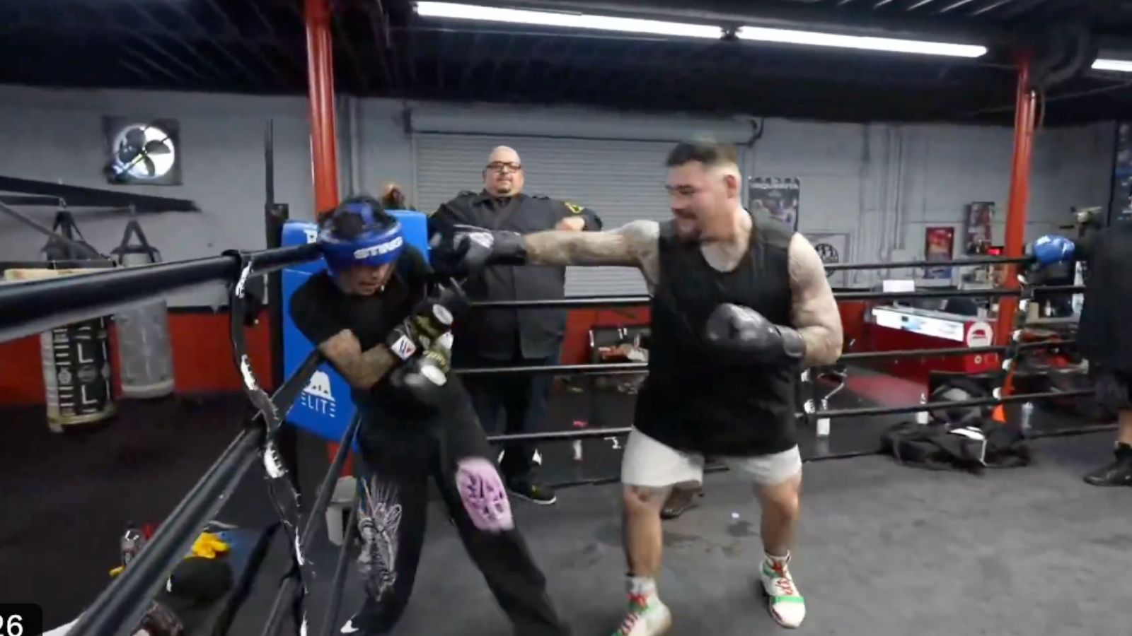 Andy Ruiz Drops Streamer Oblivion With Single Punch During Sparring Session