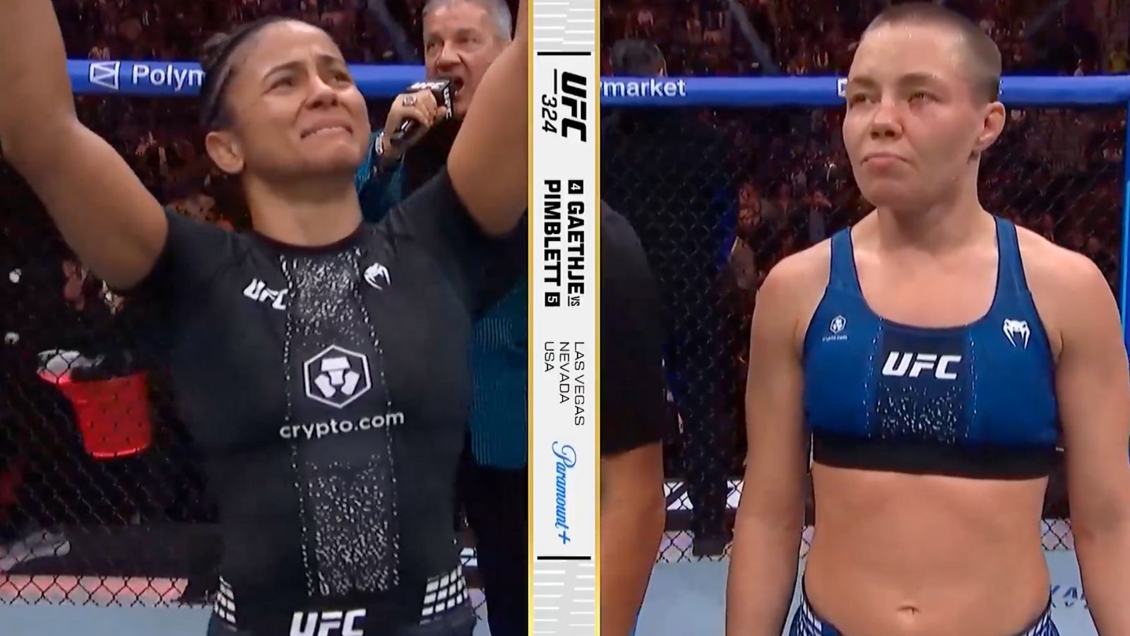 Natalia Silva Earns Decision Win Over Rose Namajunas at UFC 324 – Highlights