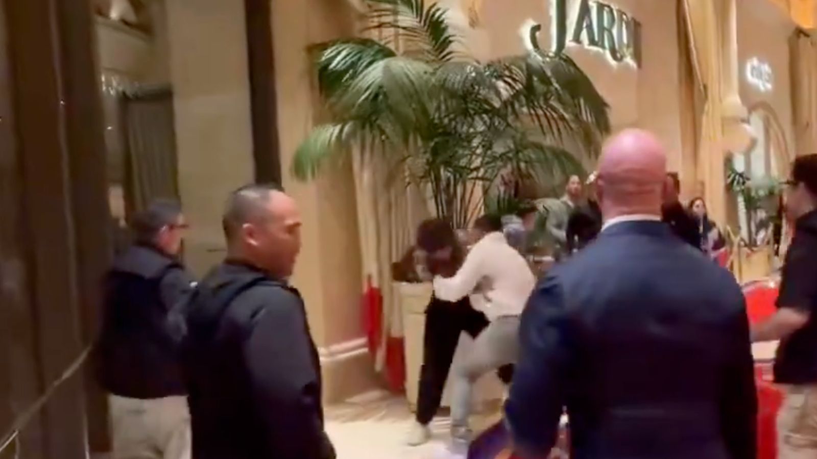 Fernando Vargas Jr. and Undefeated Brother Amado Vargas Seen Fighting in Las Vegas Hotel Lobby